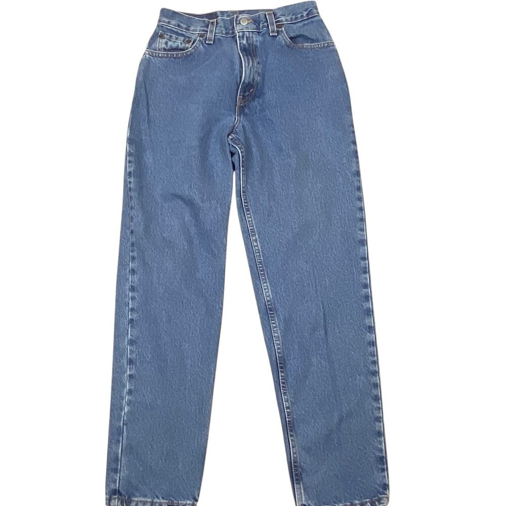 Vintage Levi’s 550 Jeans Size 6 Short Made In USA Relaxed Fit Tapered Leg